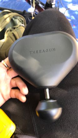 Theragun for massage