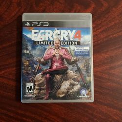 FARCRY 4 LIMITED EDITION FOR PLAYSTATION 3