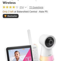 Vtech camera and monitor