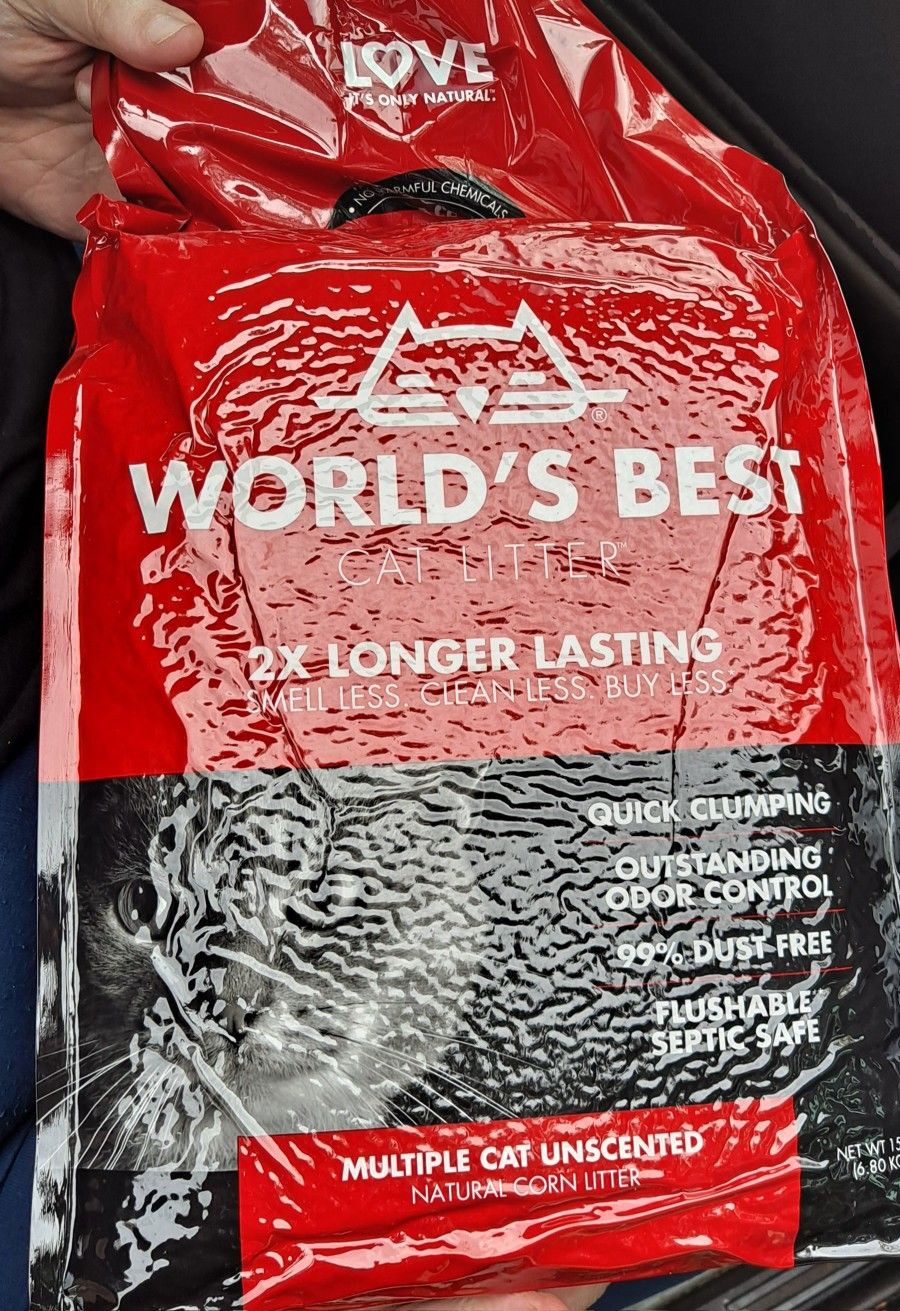 Worlds Best Cat Litter