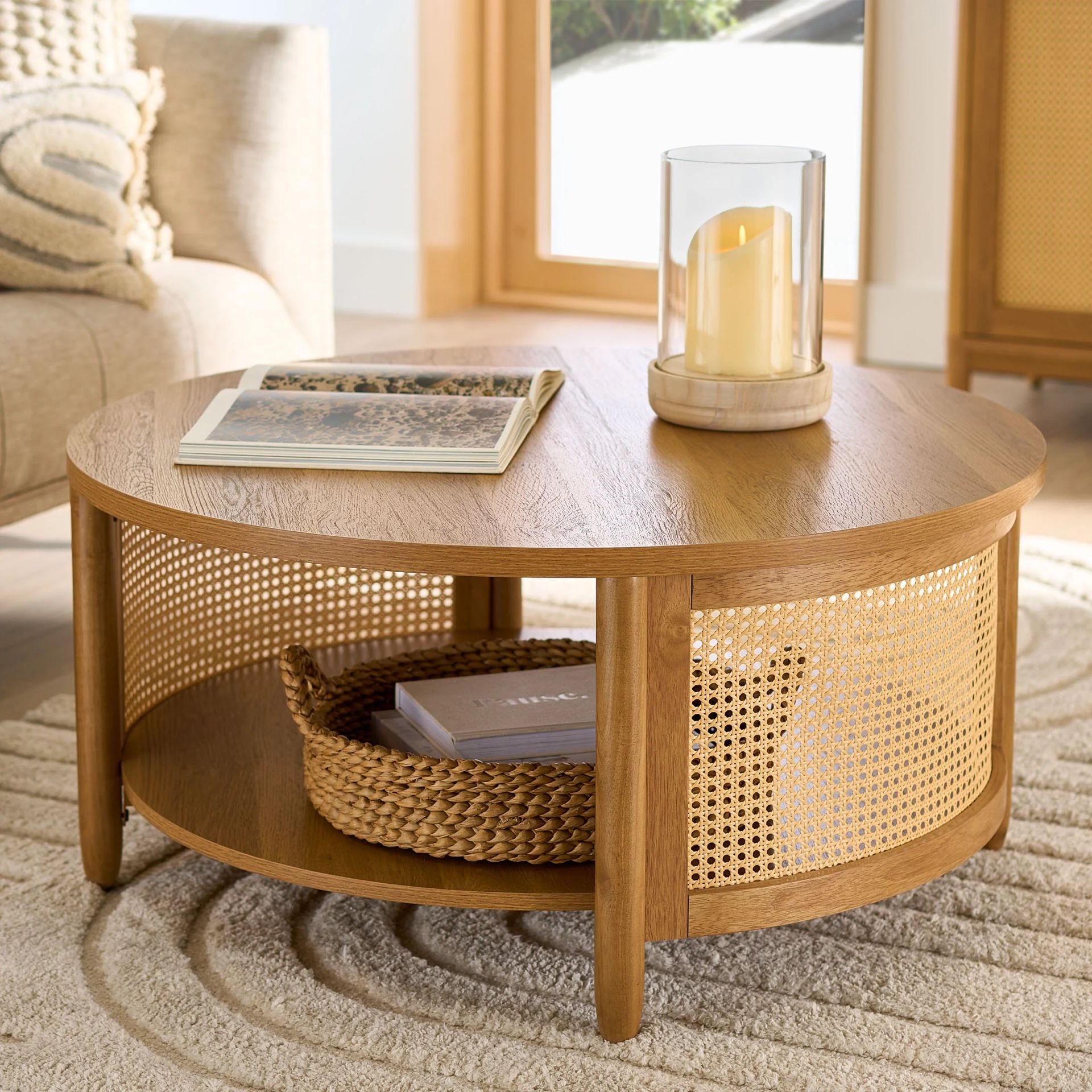 Wicker Coffee Table