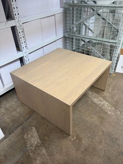 Wooded coffee table