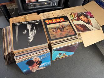 Vinyl Records (3 boxes plus)