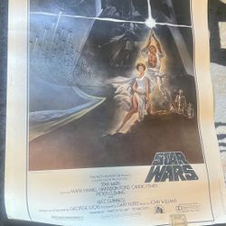 1977 Vintage Poster Star War