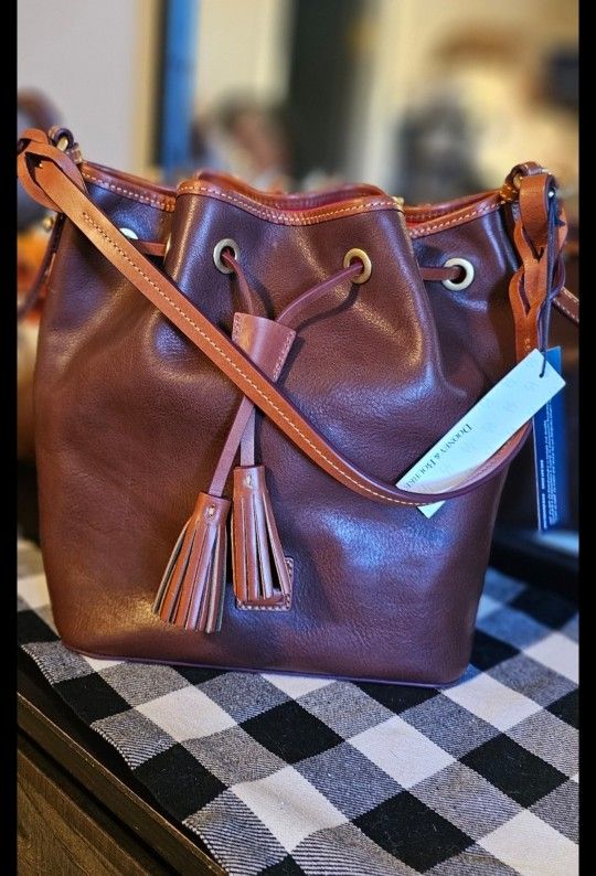 Dooney And Bourke Florentine Tasha Drawstring