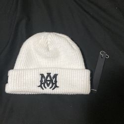 Amiri Beanie White mens