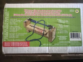 Ezzzy Jig Parachute Bracelet Maker with Supplies
