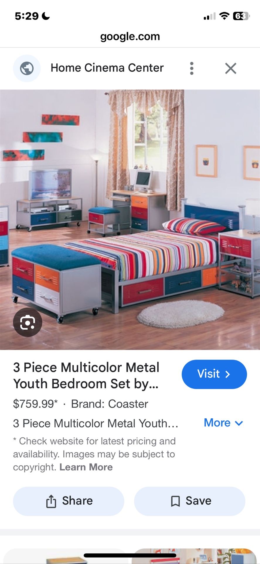 Pottery barn Locker Style Full Over Full Bunk And Dresser Set