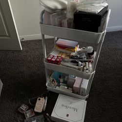 Nail Supply Cart 