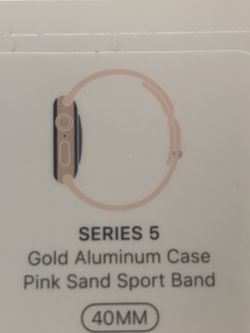 Apple Watch Series 5 Rose gold