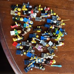 Huge Lego Mini Figure Lot. 48 Total