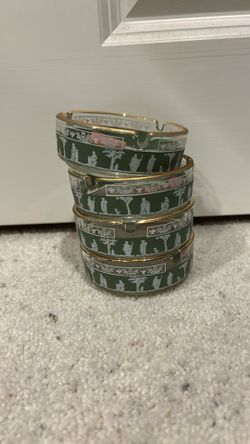 (one) Wedgwood Green Ashtray