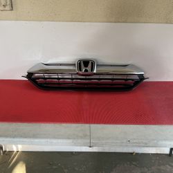 2017-2019 HONDA CR-V FRONT COMPLETE UPPER GRILL GRILLE 71121-TLA-A000 OEM