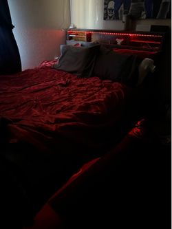Queen size mattress and bed