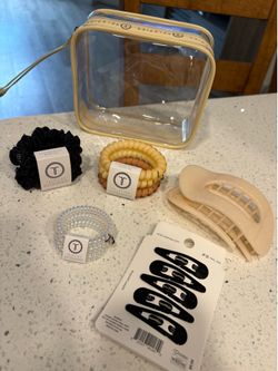 TELETIES clips, hair ties and scrunchies kit