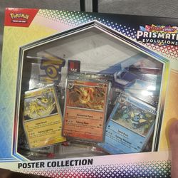 Prismatic Evolutions Poster Collection (2 AVAILABLE)