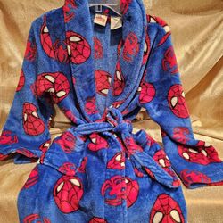 Kids Spiderman Robe
