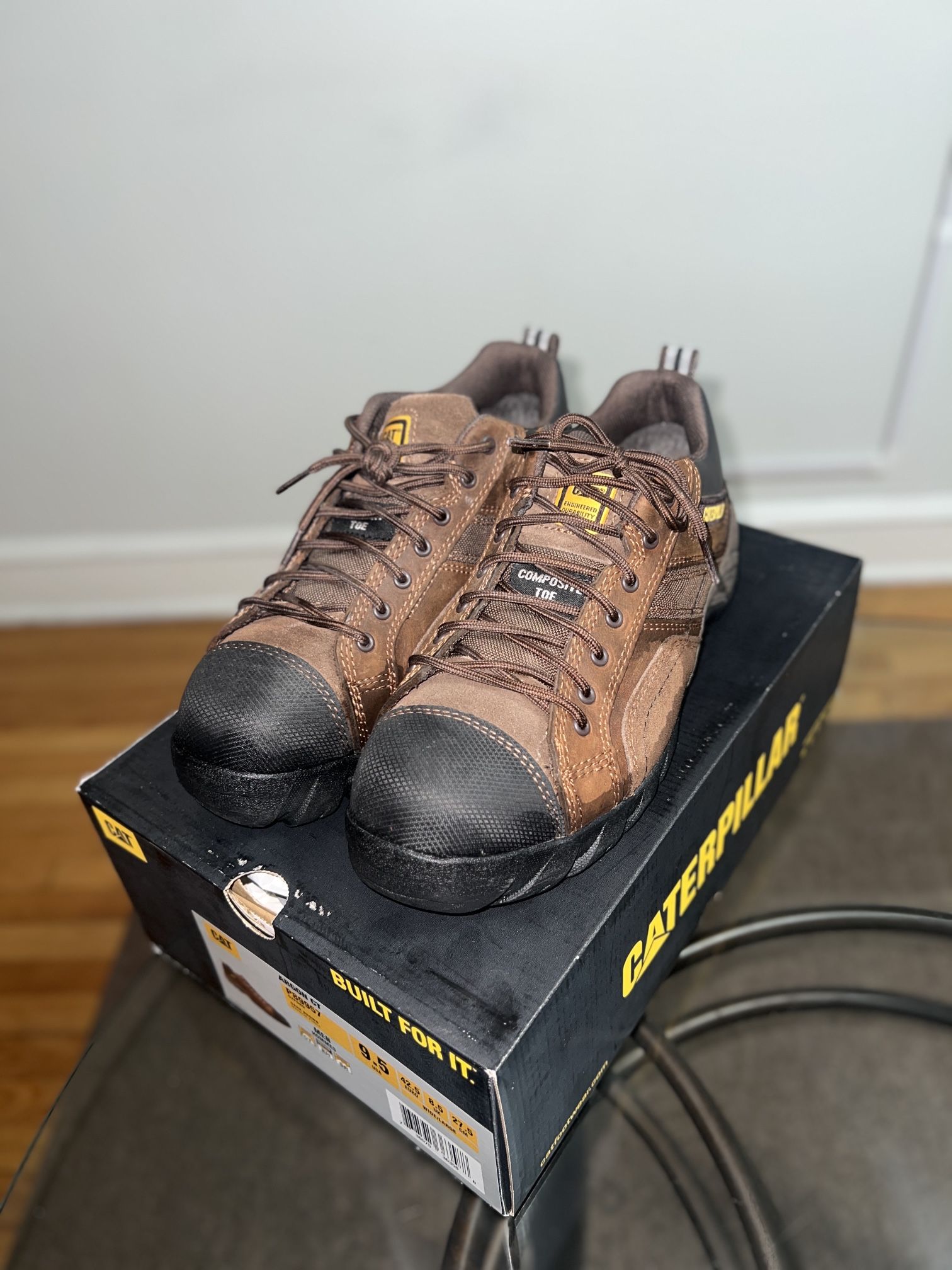 CAT Men's Argon Composite Toe Construction Shoe/Boot
