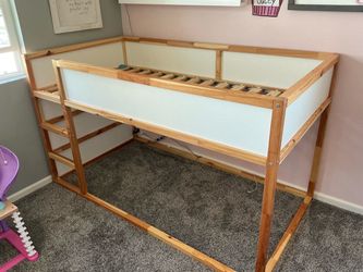 IKEA KURA Reversible Twin Bed + MORGEDAL Mattress – $225 OBO