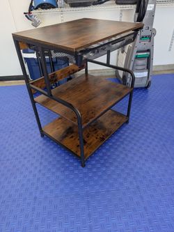 Utility Printer Table Stand Cart