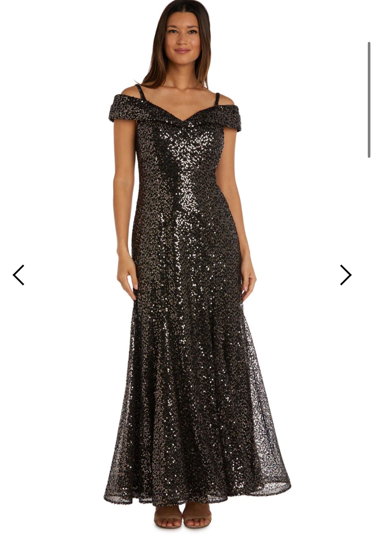 Long Off Shoulder Formal Dress