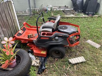Orange Mower