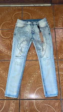 Ksubi Van Winkle Globe Cycle Denim Jeans