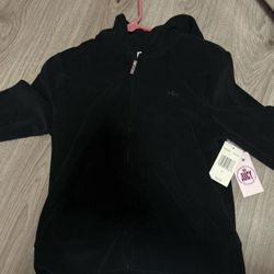 Black Juicy couture velvet jacket