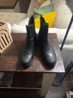 Michael Kors Black Leather Ankle Boots