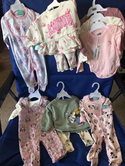 girls clothes 0-3 months