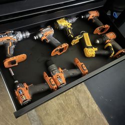 Rigid Cordless Drill Or Impact Driver With Battery