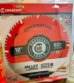 CRESCENT Combination Circular Saw Blade, 12 in x 60-Tooth - GW -1260 Saw Blade