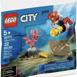 LEGO 30370 City Diver Polybag/Pouch