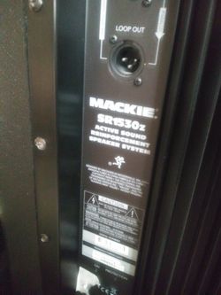 Mackie 15'