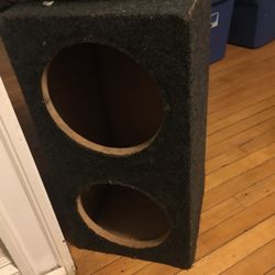10”Dual  Subwoofer Box 