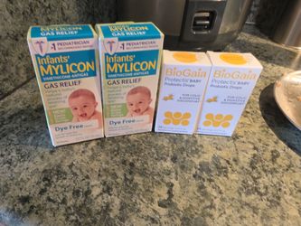 Infant Gas Mylicon and Probiotic Drops