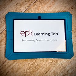 Kids 7” Epik Learning Tablet W/ Protective Rubber Case