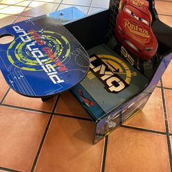 Disney’s Cars Kid’s Desk With Storage Bin