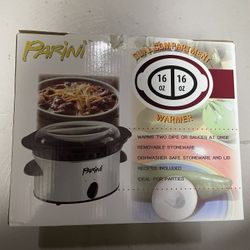 Parini Dual Compartment Warmer, Slow Cooker