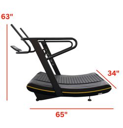 Airgo curved treadmill