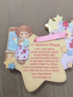 Precious Moments Ornament “A Teachers’s Prayer”