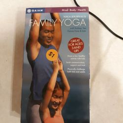 Exercise VHS Tape Family Yoga