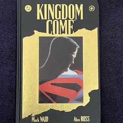 Kingdom Come Gold Foil Hard Cover 1997 1st Print Alex Ross Mark Waid