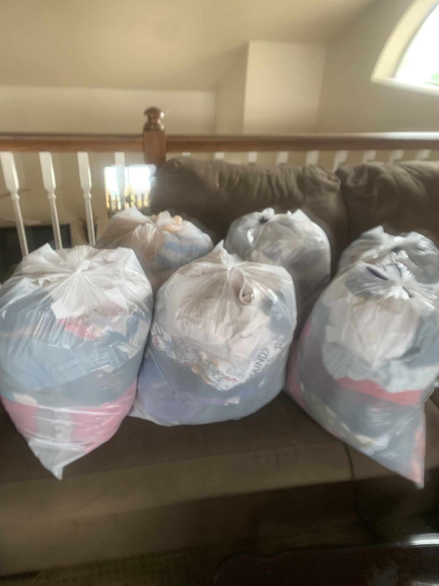 6 Bolsas De Ropa De Todo X $50