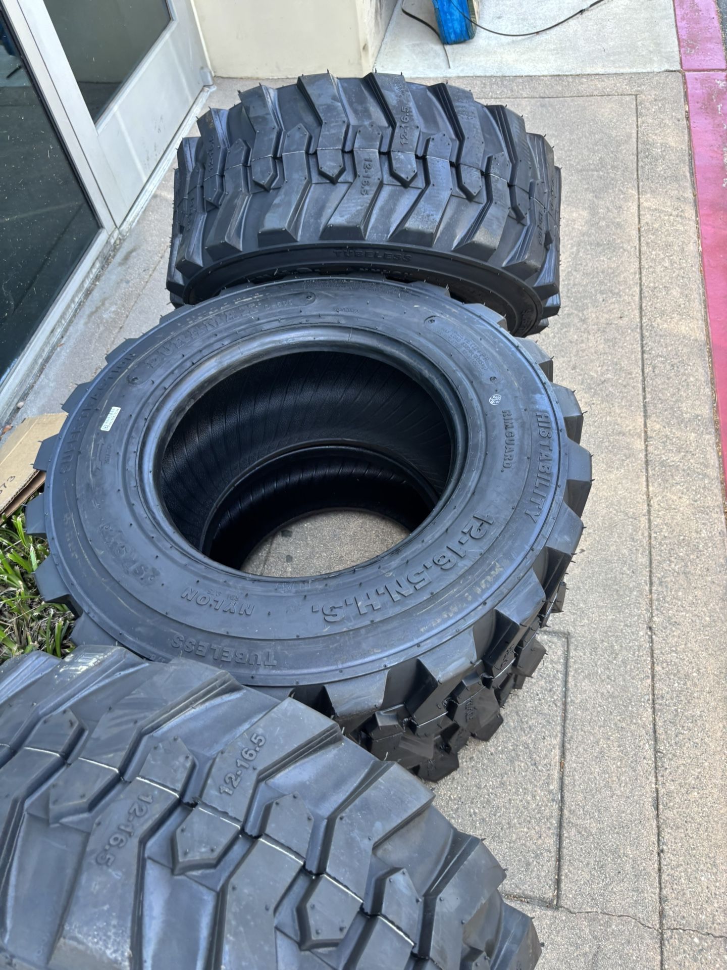 4 Bobcat Tires 12x16.5 $680