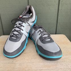 True Linkswear phx Golf Shoe Sneaker Mens Sz 12 Minimalist Gray Blue Spikeless
