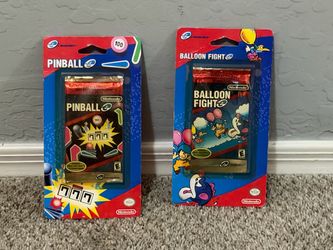 Balloon Fight and Pinball E-Reader Cards Sealed