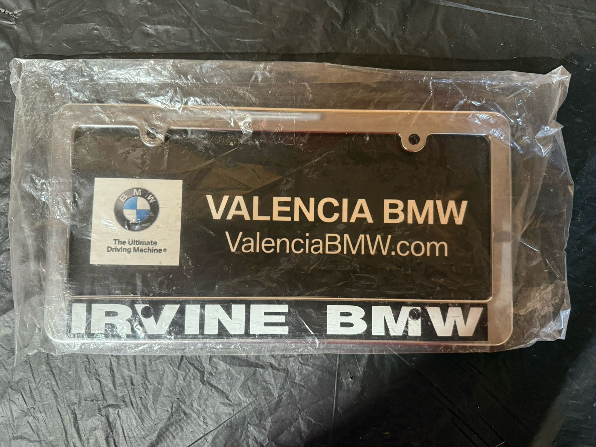 License Plate Dealership Decal