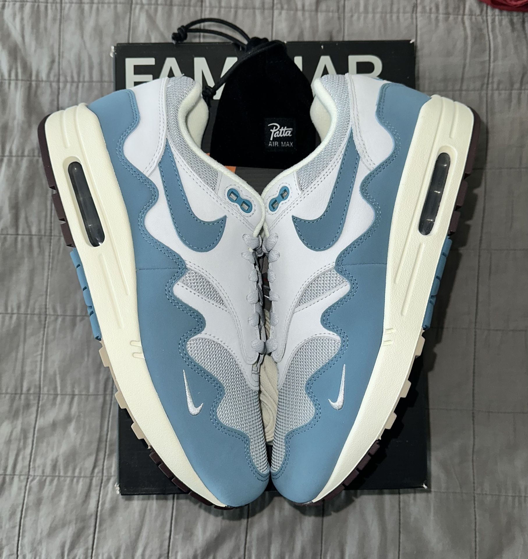 Patta x Air Max 1 ‘Noise Aqua’