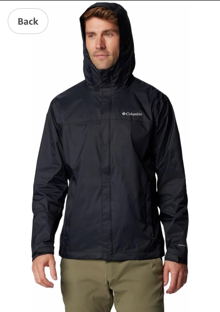 Columbia Men's Watertight II Waterproof Jacket - XL Black